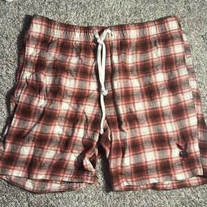 Playboy by PacSun State Line Flannel Shorts